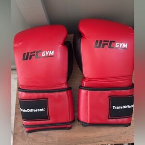 UFC Gym Red and Black Training Boxing Gloves
